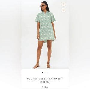 Oliphant Pocket Dress Tashkent Green